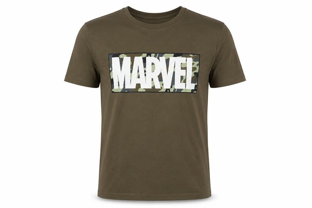 Mens UK Size M Marvel Green  T-Shirt