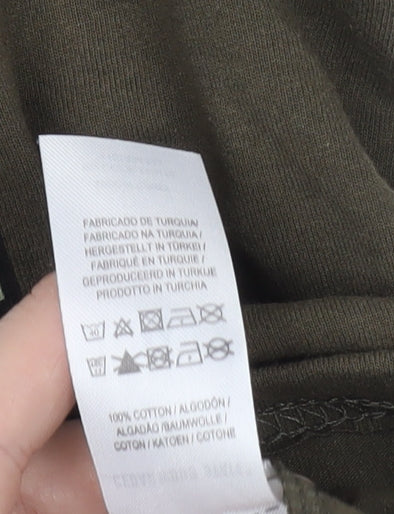 Marvel Men's Green M T-Shirt, Short Sleeve, Comic Print