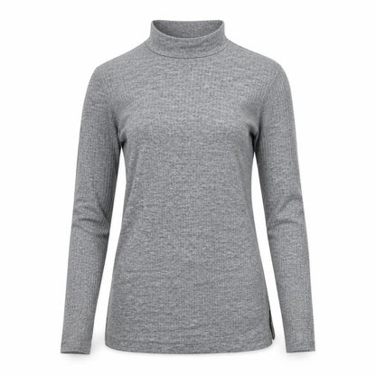 Womens UK Size 8 River Island Grey Basic T-Shirt