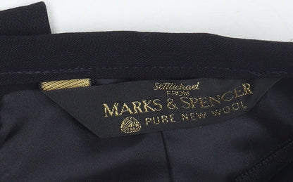 Marks & Spencer Women's Black Pencil Skirt - Size L