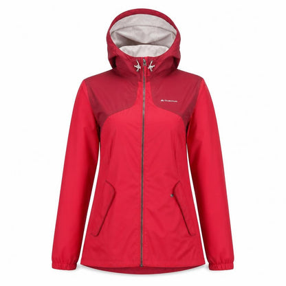 Unisex Adults UK Size M DECATHLON Red Rain Coat