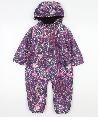 Dare2b Multicoloured Floral Snowsuit, 12-18M, Unisex Winter Wear
