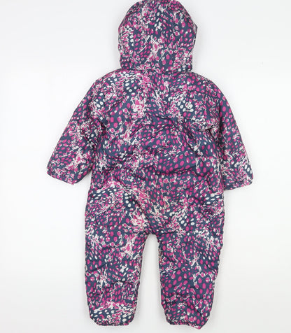 Dare2b Multicoloured Floral Snowsuit, 12-18M, Unisex Winter Wear