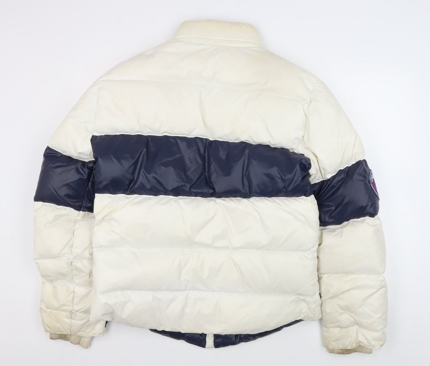 Mens UK Size XL The Royal Pine Club Ivory Puffer Jacket