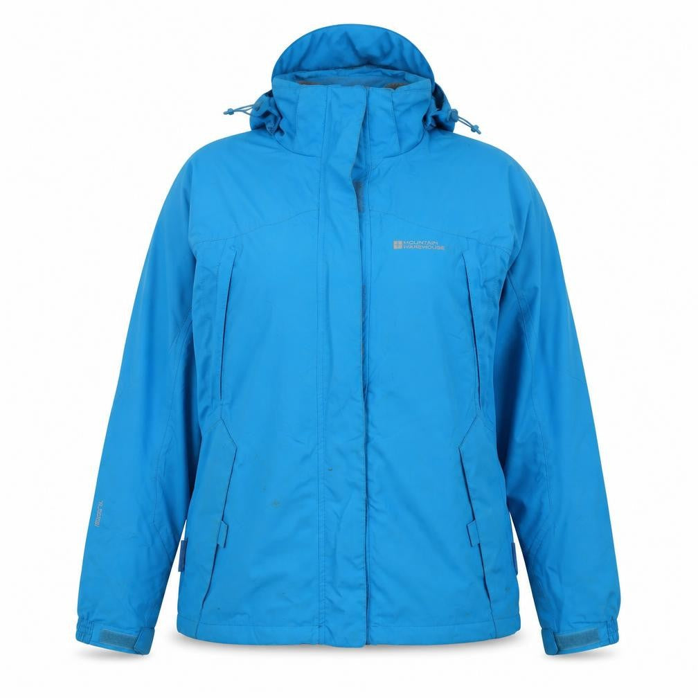 Unisex Adults UK Size 14 Plus Mountain Warehouse Blue Hooded