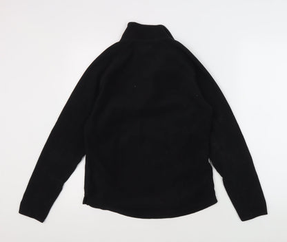Decathlon Black Fleece Pullover Sweatshirt, Unisex S