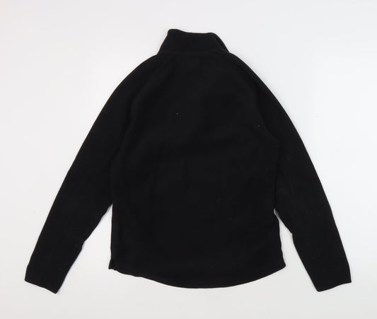 Decathlon Black Fleece Pullover Sweatshirt, Unisex S