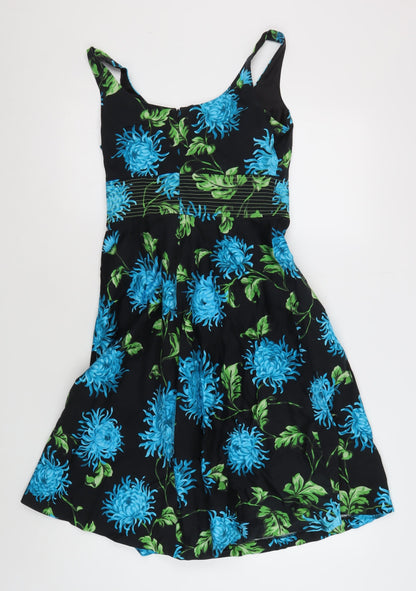 Donna Ricco Women's Floral Fit & Flare Dress Size 8