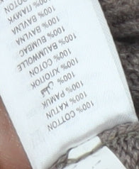 Maine New England Men's Brown XL V-Neck Pullover