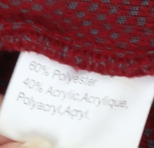 Regatta Women's Red Fleece Pullover Hoodie Size 12