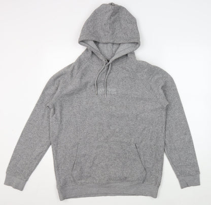 Mens UK Size M River Island Grey Pullover Hoodie