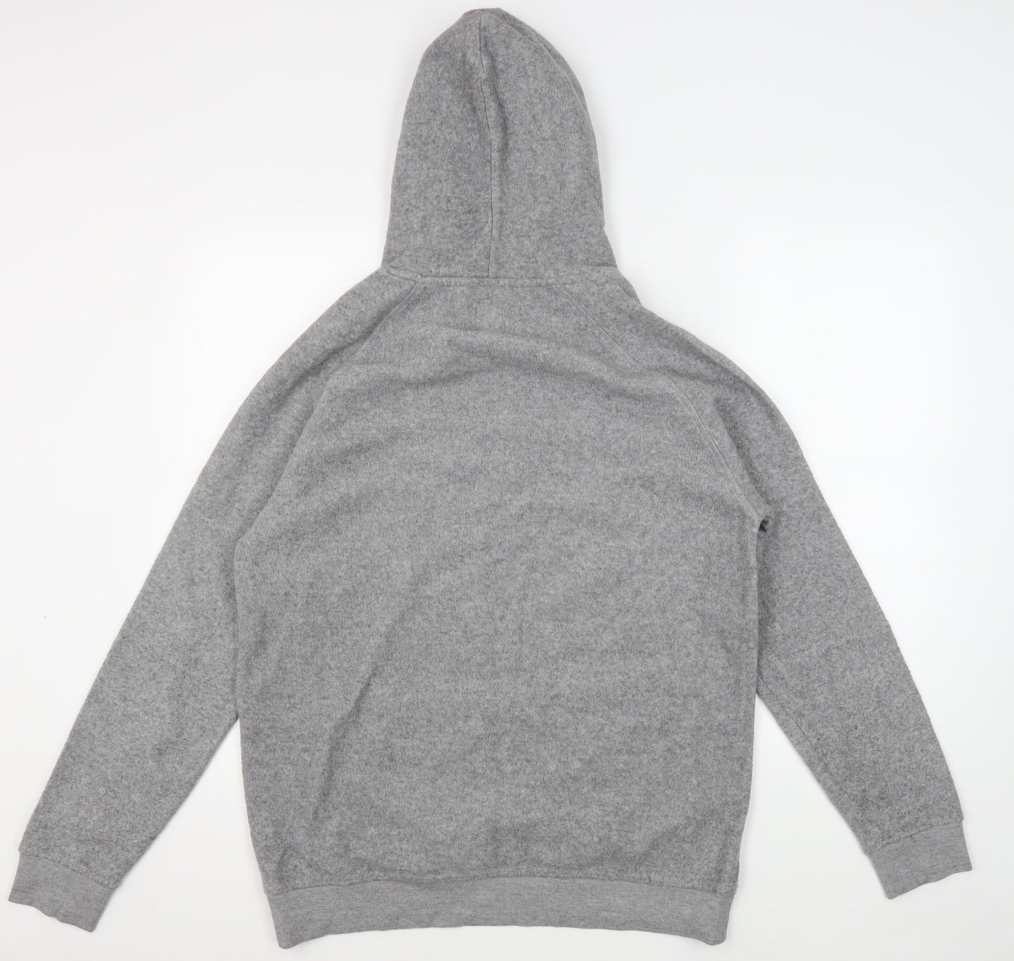 Mens UK Size M River Island Grey Pullover Hoodie