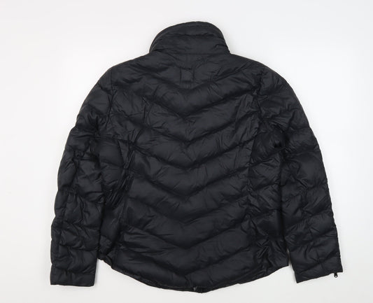 Gap Women's Black Puffer Jacket Coat L
