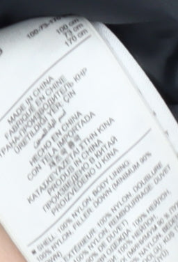 Gap Women's Black Puffer Jacket Coat L