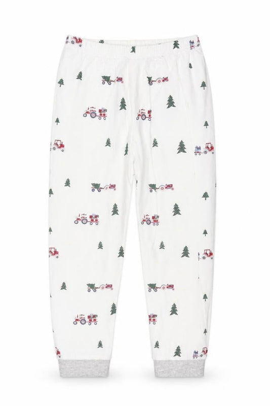 The White Company Boys White Lounge Pants 7-8 Years Christmas