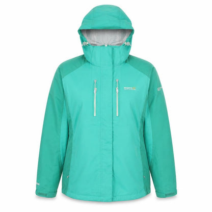 Womens UK Size 12 Regatta Green Rain Coat