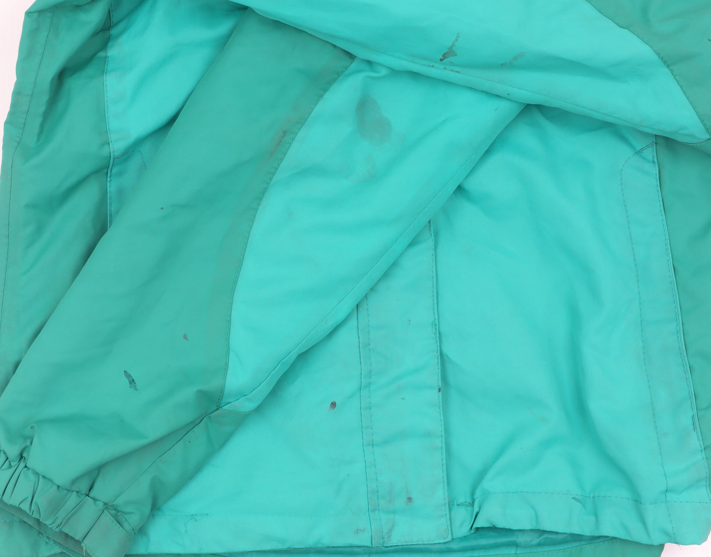 Womens UK Size 12 Regatta Green Rain Coat