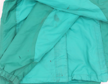 Womens UK Size 12 Regatta Green Rain Coat