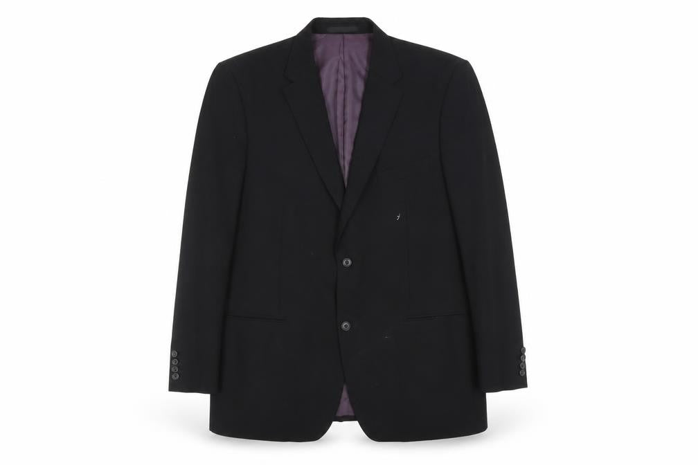 Mens UK Size 44 Greenwoods Regular Black Suit Jacket