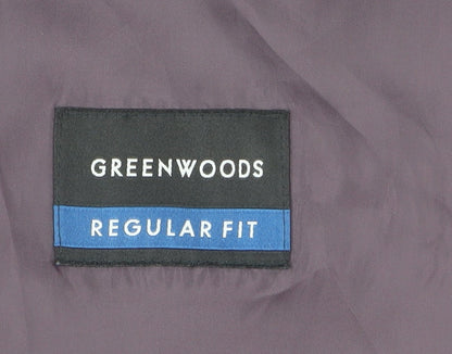 Mens UK Size 44 Greenwoods Regular Black Suit Jacket