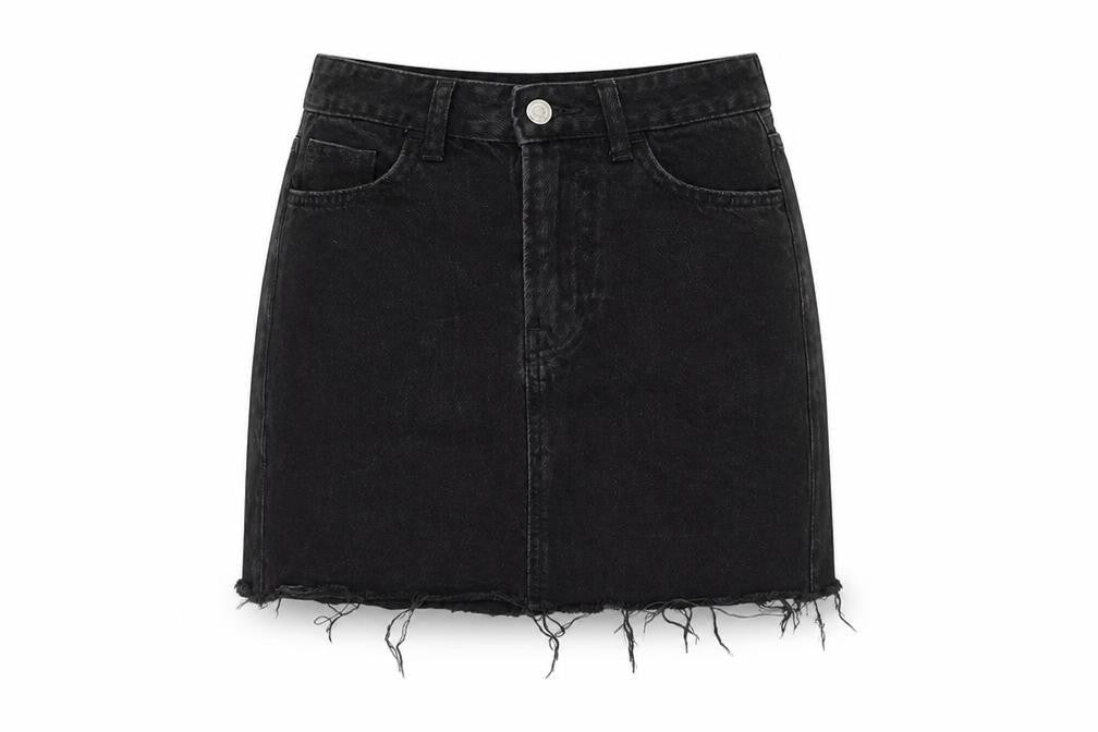 Womens UK Size 6 H&M Straight & Pencil Denim Skirt