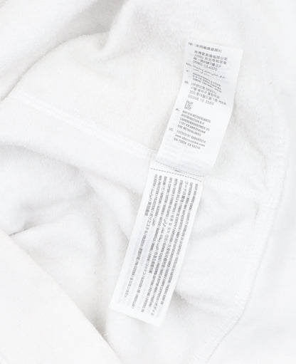 Abercrombie & Fitch Women White Hoodie L Pullover