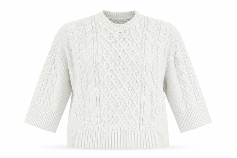 Womens UK Size M ASOS DESIGN White Pullover Jumper