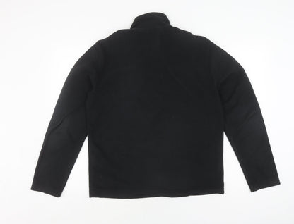 Regatta Black Fleece Unisex Pullover Sweatshirt M