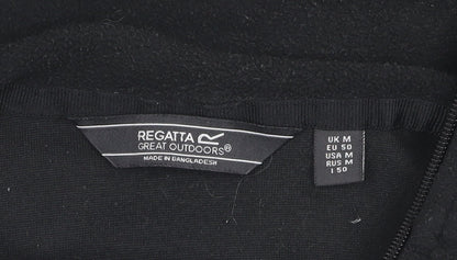 Regatta Black Fleece Unisex Pullover Sweatshirt M