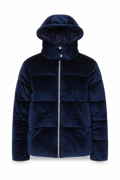 Womens UK Size 12 Quiz Blue Puffer Jacket
