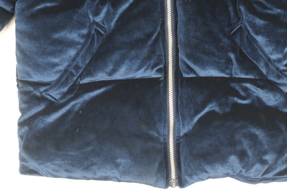 Womens UK Size 12 Quiz Blue Puffer Jacket
