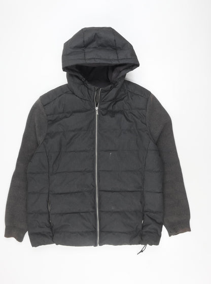 Mens UK Size XL NEXT Grey Puffer Jacket