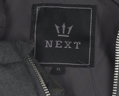 Mens UK Size XL NEXT Grey Puffer Jacket