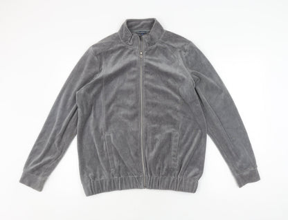 Womens UK Size 14 Cotton Traders Grey Basic Jacket