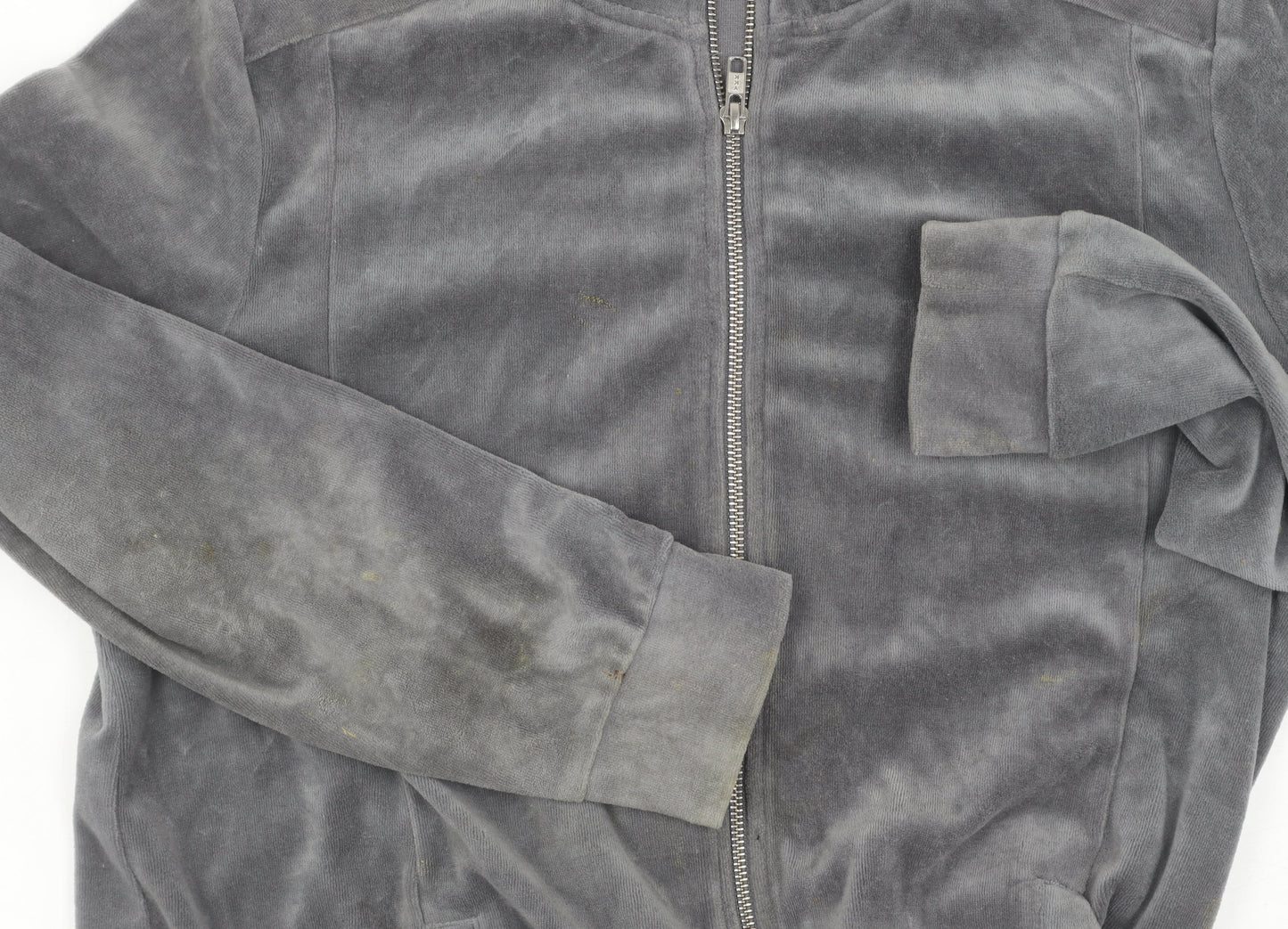 Womens UK Size 14 Cotton Traders Grey Basic Jacket