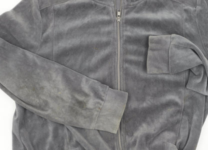 Womens UK Size 14 Cotton Traders Grey Basic Jacket