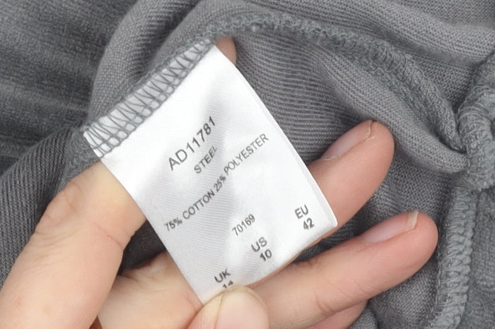 Womens UK Size 14 Cotton Traders Grey Basic Jacket