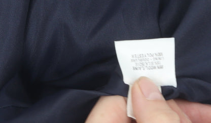 St Michael Women's Black Check Suit Jacket - Size 12