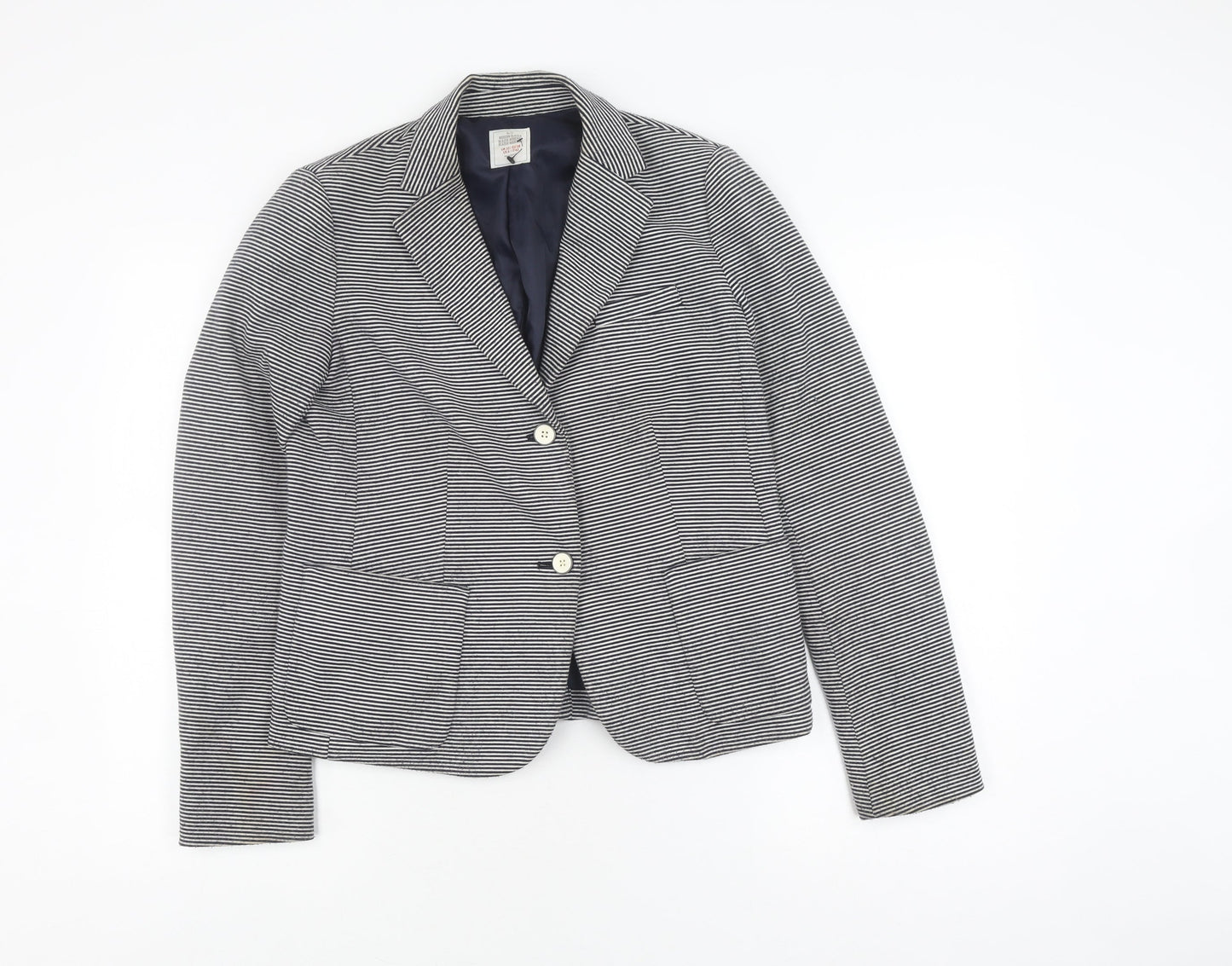 Gap Women's Black Striped Blazer, Size 10, Business Casual