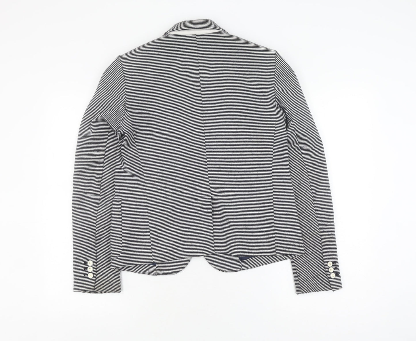 Gap Women's Black Striped Blazer, Size 10, Business Casual