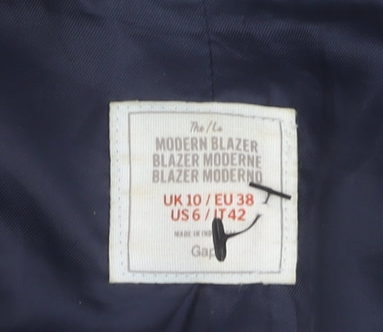 Gap Women's Black Striped Blazer, Size 10, Business Casual