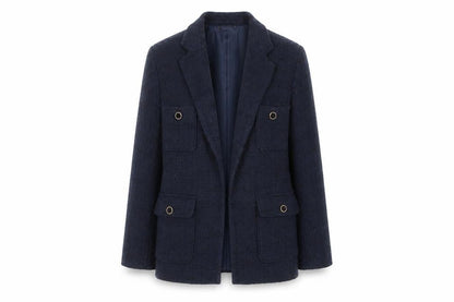 Womens UK Size 10 Marks and Spencer Regular Blue Blazer