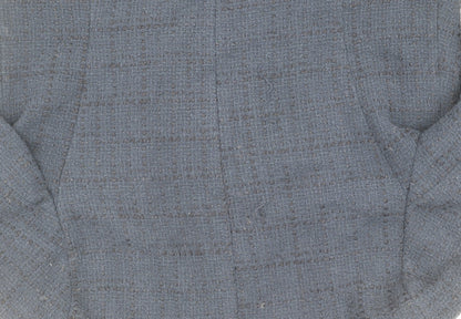 Marks and Spencer Women's Blue Boucle Blazer, Size 10