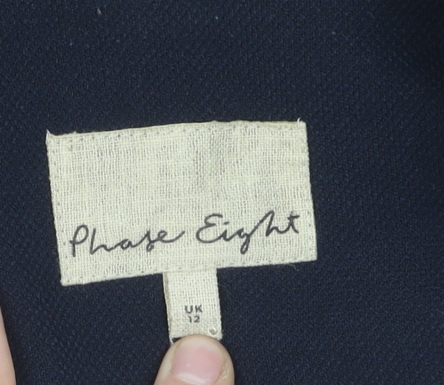 Phase Eight Women's Black Classic Blazer Size 12