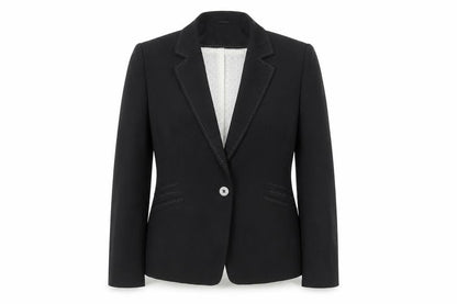 Womens UK Size 12 Marks and Spencer Regular Black Blazer