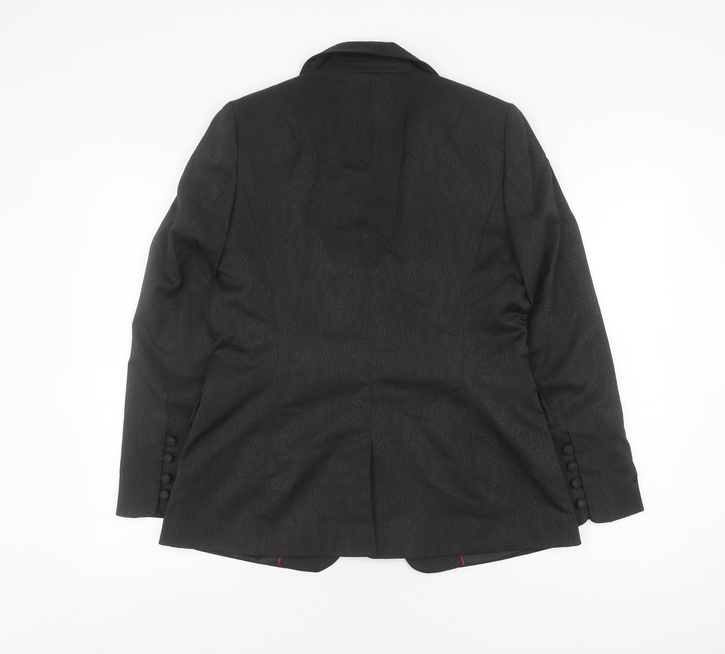 Next Women's Black Blazer Size 14 Regular Fit