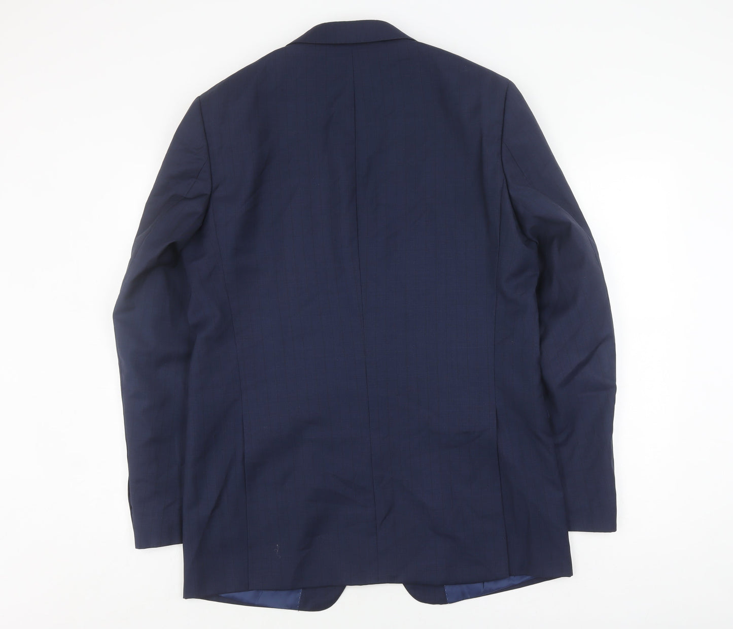 Mens UK Size 42 Marks and Spencer Regular Blue Suit Jacket