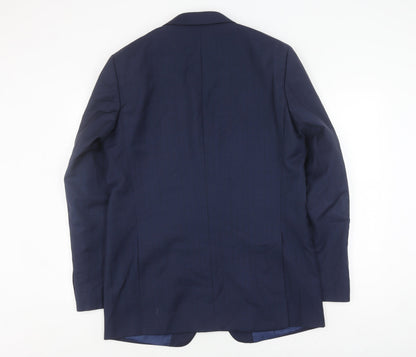 Mens UK Size 42 Marks and Spencer Regular Blue Suit Jacket