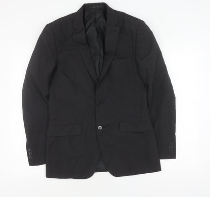 Mens UK Size 36 Unknown Regular Black Suit Jacket