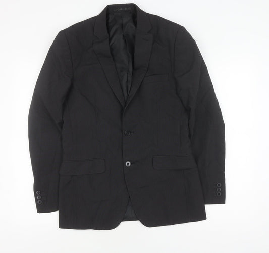 Mens UK Size 36 Unknown Regular Black Suit Jacket